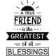 thumbnail image 1 of Decomural A True Friend Friendship WS-46221, 1 of 2