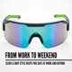 thumbnail image 3 of Gafas de seguridad Jackson Safety Maxview+ Antivaho negras, 3 of 6