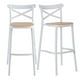 thumbnail image 1 of Pack 2 Taburetes Bar & Terraza Valentino 75 cm | Blanco | Exterior, 1 of 11