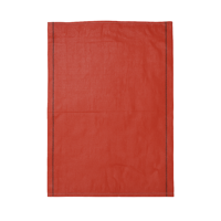 Genérico - Saco Tipo Papero Para 25 Kg, Todo Uso Pack 100 Unidades Rojo