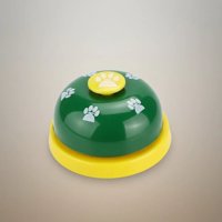 Metalfer - Campana De Entrenamiento Para Mascotas Perros Gatos Verde