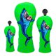 thumbnail image 4 of Funda De Cuero Para Cabeza De Palo De Golf 1 3 5 UT Funda Para Cabeza No. Etiqueta 1 3 UT Verde, 4 of 5