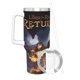 thumbnail image 3 of El Señor de los Anillos Vaso aislado de acero inoxidable con asa, diseño temático, regalo para familia, amigos y fans; incluye pajita y encaja en el portavasos estándar, 40 oz, 3 of 6