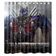 thumbnail image 1 of Cortina de ducha de la película Transformers 4: La Era de la Extinción, juego de cortina de baño con ganchos, tamaño 66 x 72 pulgadas, 1 of 3