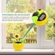 thumbnail image 4 of UKD 2 piezas Girasol Bobblehead Tablero Solar Bailando Flor Cabeza Sacudiendo el Tablero Figura de Flor Automóvil Mesa Exhibición Flor Sacudiendo Durable, 4 of 7