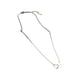 thumbnail image 5 of Collar De Corazón, Joyería De Aleación, Collar De Doble Corazón Abierto Para Mujeres Y Niñas, Regalo De Plata, 5 of 5