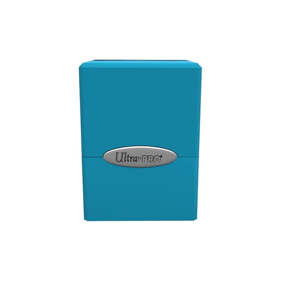 Deck Box Ultra Pro Satin Cube azul cielo para más de 100 cartas