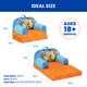 thumbnail image 5 of Silla infantil Delta Children Blippi Cozee Buddy Blue 2 en 1, 5 of 9