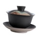 thumbnail image 2 of Taza De Té De Cerámica Kungfu Gaiwan, Cuenco, Taza De Té, Tazas De Té, Taza De Té Tradicional, Color Negro, 2 of 3