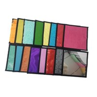 Magideal - Alfombrilla De Juego De Entrenamiento Sensorial, Educativa, Portátil, Bonita, Juguete Sensorial Táctil Para Niños, Panel Sensorial Para Niños, Niñas Y 16 Piezas