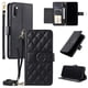 thumbnail image 1 of Funda tipo billetera FOXDOCK para Samsung Galaxy Note 10 – Tapa abatible con correa para mujer, 1 of 5