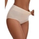 thumbnail image 4 of INSPIRE CHIC Bragas a prueba de fugas Regreso a clases para mujeres Algodón Cintura alta Cinturilla elástica Cobertura total Control de abdomen Ropa interior L Beige, 4 of 4