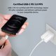 thumbnail image 3 of Cargador USB-C de 25 W con Power Delivery y PPS para iPhone y más, 3 of 8