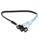 thumbnail image 2 of Mini SAS 36P SFF-8087 A 4 Cable De Disco Duro SATA 7PIN Cable De Divisor 0.5m, 2 of 3