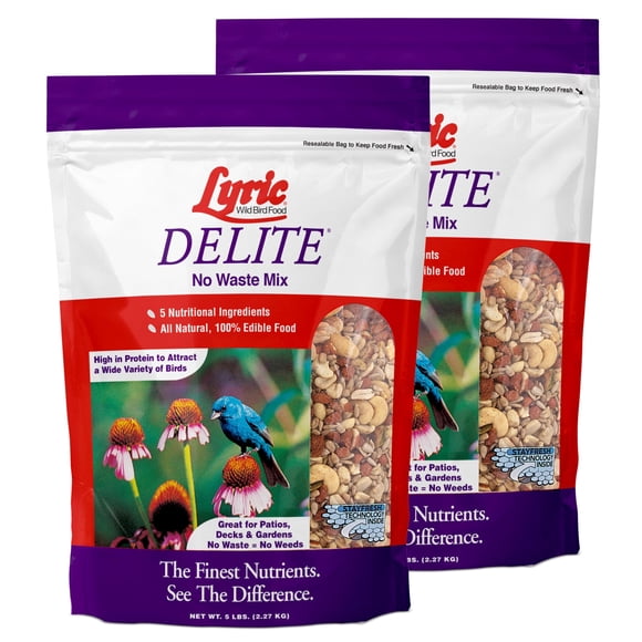 Mezcla sin desperdicio para aves silvestres Lyric Delite 4,5 kg