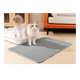 thumbnail image 2 of Alfombra Para Atrapar Arena de Gato Tapete 60x45 - Celeste, 2 of 4