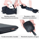 thumbnail image 2 of Almohada Cojin De Viaje 3 En 1 Memory Pillow Foam, 2 of 8