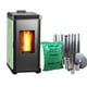 thumbnail image 1 of Calefactor Bosca a Pellet Hera + Verde, 1 of 3