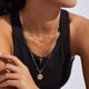 thumbnail image 2 of KissYan Initial Necklaces for Women, 2 of 3