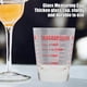 thumbnail image 4 of Vaso medidor de vidrio pequeño (oz/ml/cucharadita/cucharada), 4 escalas, 1 onza (30 ml), herramienta de cocina, 4 of 8