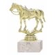 thumbnail image 1 of Trofeo Plástico Caballo Montura Base Mármol Oro, 1 of 1