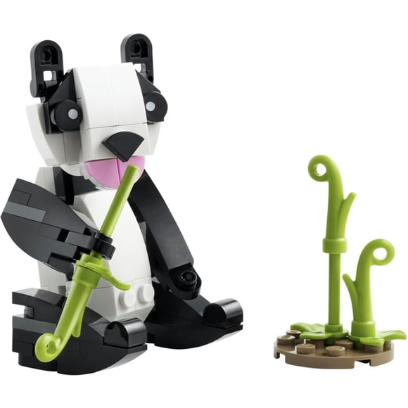 Set Polybag LEGO 30641 con forma de oso panda