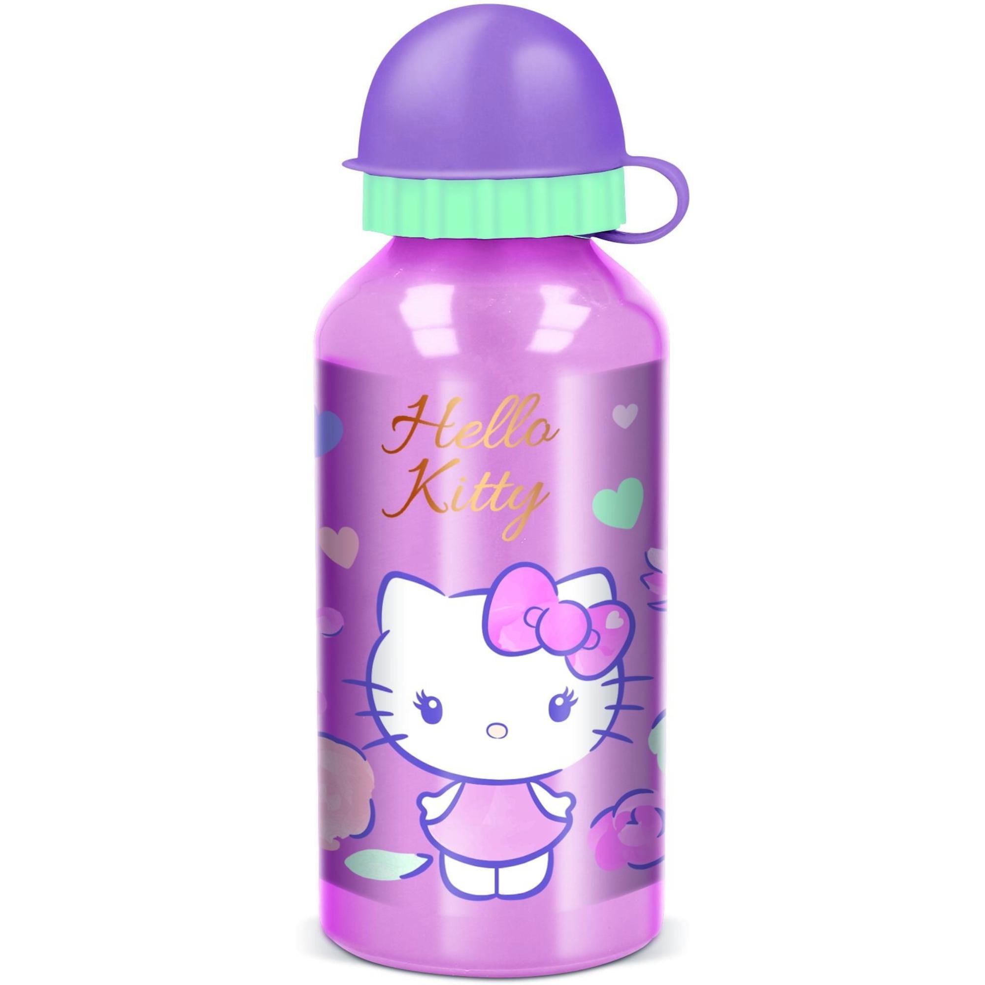 Hello Kitty - Botella Aluminio 400 Ml Multicolor