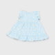 thumbnail image 2 of Vestido Bebe Niña Con Mangas Celeste Corona, 2 of 5