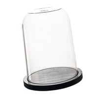 Magideal - Vitrina Decorativa Con Forma De Campana Transparente Para Centro De Mesa, Cubierta Para Estatuas En Miniatura, Recuerdos, Objetos De Colección , 23 23 Cm X 284 Cm