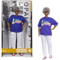 Muñeca Barbie, Inspiradora Para Mujer, Opal Lee, Con Ropa Y Soporte