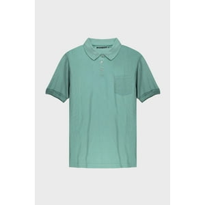 Polera Pique Verde Hombre Falcone