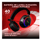 thumbnail image 2 of Auriculares Inalámbricos Gaming Audífonos Gamer Oxs Gh02 Negro, 2 of 9
