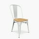thumbnail image 3 of Pack 4 Sillas Tolix Asiento Madera Blanco, 3 of 7
