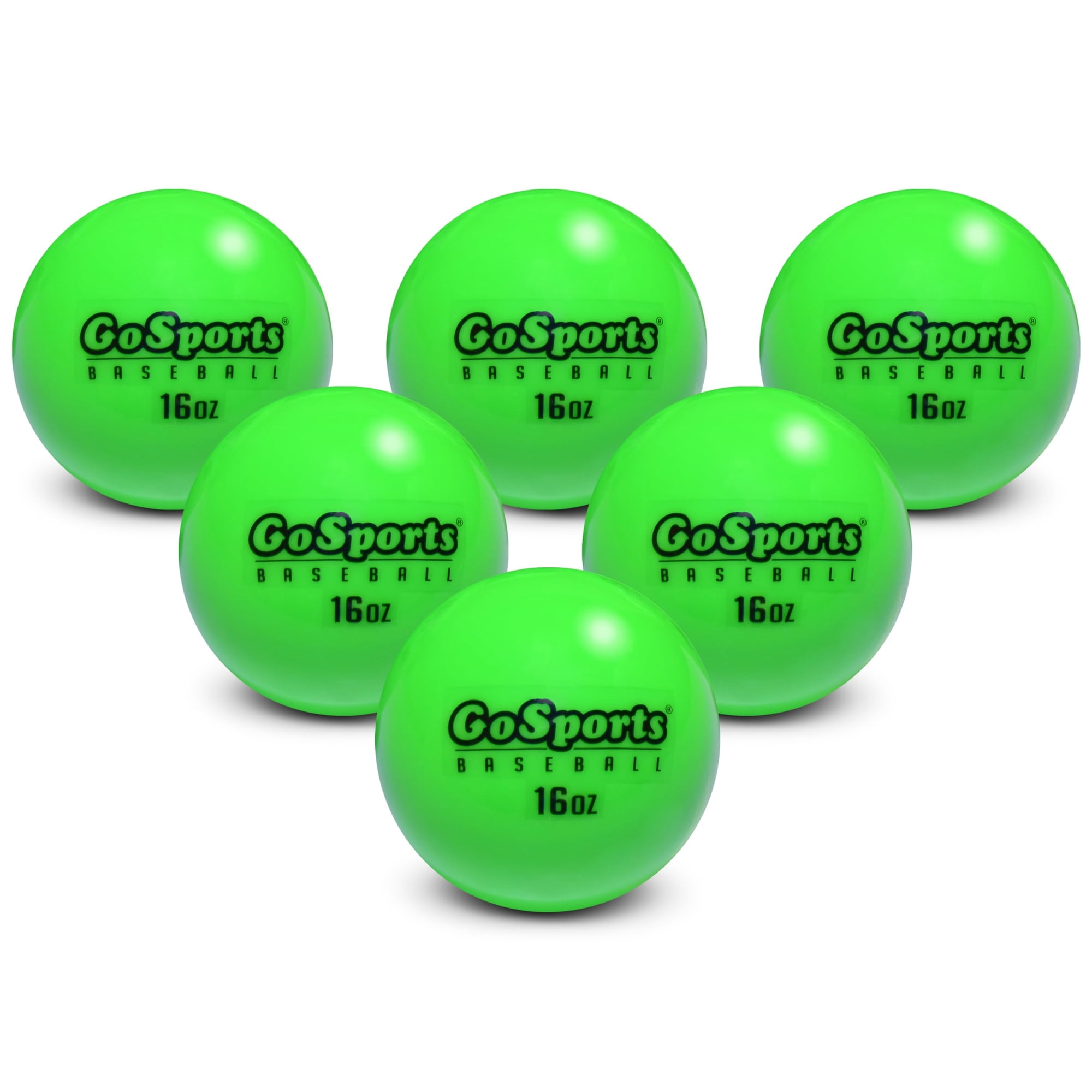 Pelotas De Béisbol Gosports Para Entrenamiento Con Pesas, 2,8 Pulgadas, 450 G, Paquete De 6