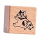 thumbnail image 1 of Sello De Gato De 1,2 Pulgadas, Peque?o Sello De Goma De Madera Para Diario, Cartas, álbumes De Recortes, Viajes, 1 of 5