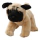 thumbnail image 1 of Perro Relleno Animal Mu?eca Abrazable Acurrucarse Tierno Cachorro Peluche Juguete Día De La Madre Pug, 1 of 3