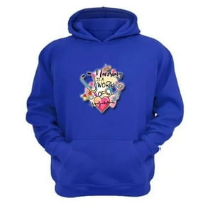 Genérico - Polerón Canguro Enfermera Azul Talla Xs Unisex