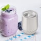 thumbnail image 2 of Taza de acero inoxidable de 12 oz con diseño de rombos, aislada y con tapa., 2 of 8