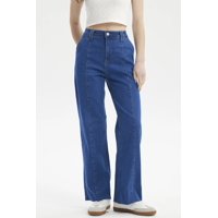 Fashionspark - Jeans Mujer Calce Recto Azul - Ll