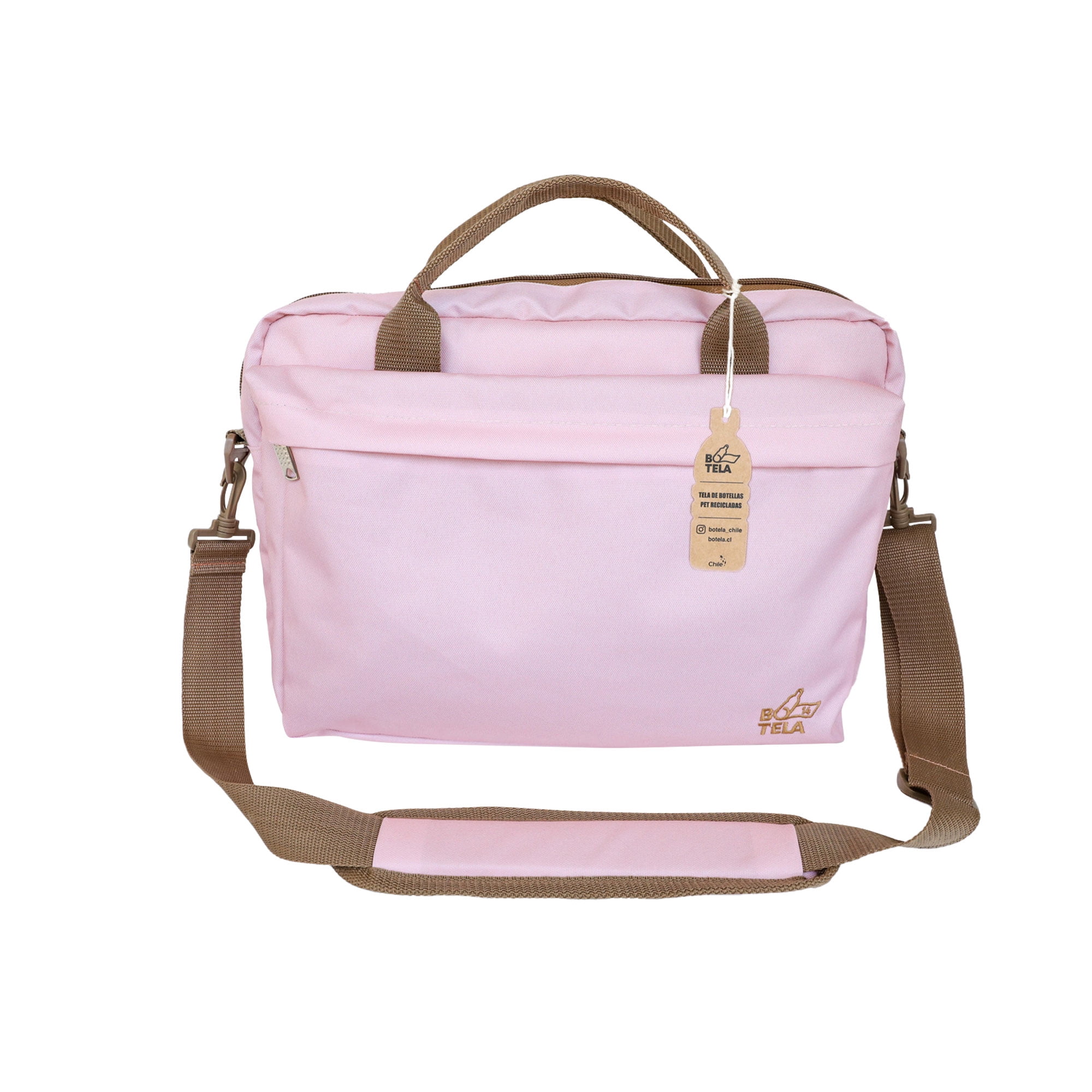 Botela - Bolso Notebook 14" Sustentable Rosado