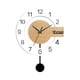 thumbnail image 1 of Reloj De Pared Artesanal, Obra De Arte Precisa, Redondo, Moderno, Para Comedor, Cafetería, Dormitorio., 1 of 5