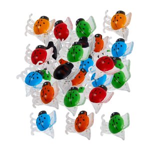 Ioensy - 30X Pinzas Para Plantas De Jardín, Pinzas Para Injertos De Orquídeas Para Hierbas, Vegetales, Rosas