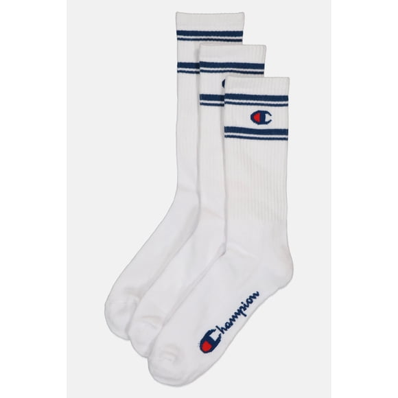 Pack 3 Pares Calcetines Champion Unisex Crew Deportivos Bl