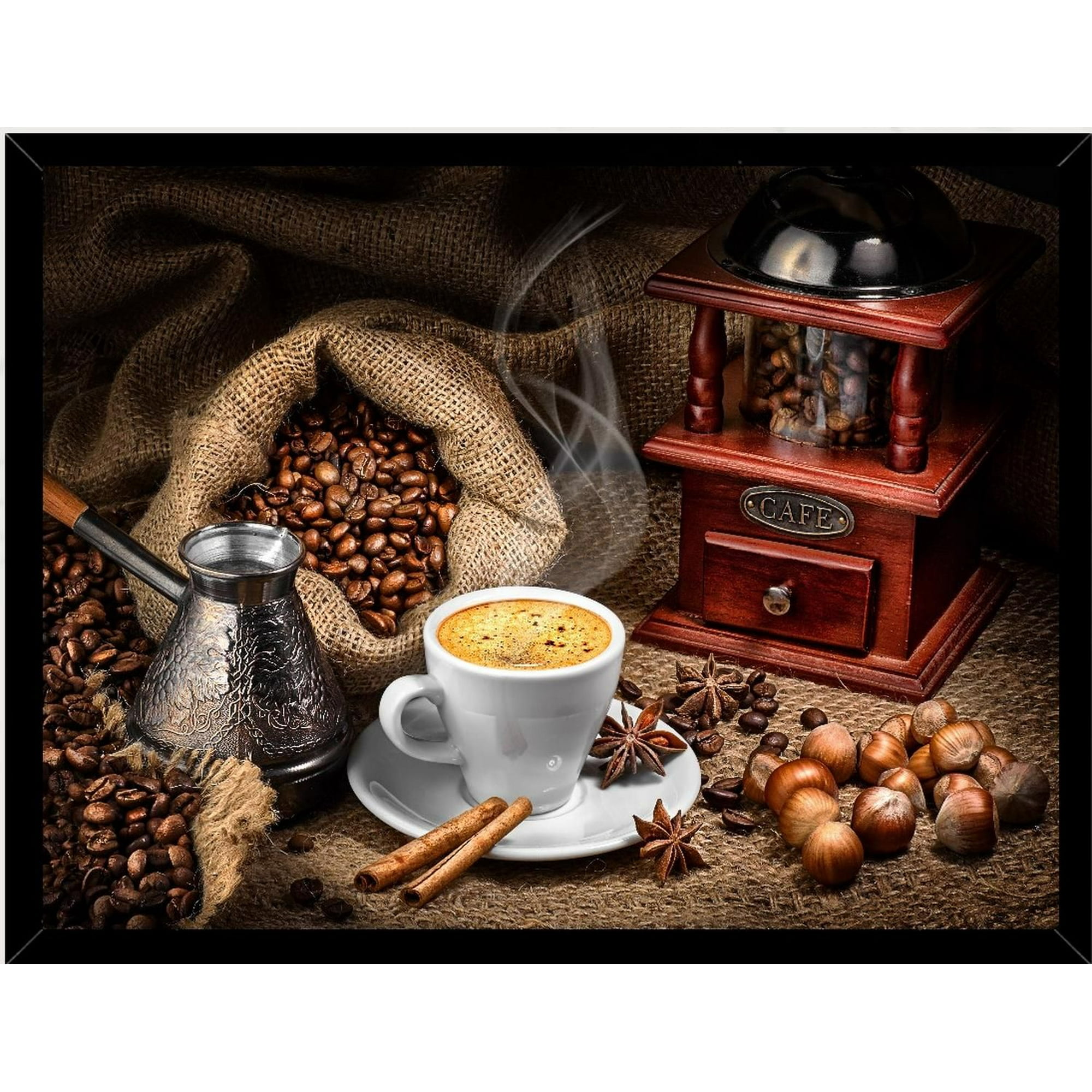 Genérico - Cuadro Decorativo Granos De Cafe Medidas 30x40 Cm