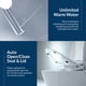 thumbnail image 5 of Asiento de Inodoro Bio Bidet DLS Premium Calefaccionado Alargado, 5 of 9