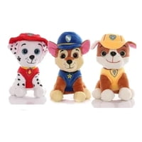 Total Click - Juguete Pack 6 Peluches Paw Patrol 25Cm Infantil
