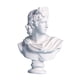 thumbnail image 2 of Estatuilla De Mitología Griega Estatua De Arte Retro Escultura De Resina Decoración Nórdica Para El Hogar Apolo, 2 of 3