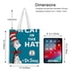 thumbnail image 5 of Dr. Seuss Bolso de tela con estampado de lienzo para mujer, bolsa de compras reutilizable y estética, con cremallera interior, regalo para mujer,38*45cm., 5 of 6