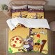 thumbnail image 2 of Pizza Tower Quilts for Queen Bed Bedspreads,Soft Bed Quilt Lightweight Bedspread,Quilted Coverlet 3 Piece Bed Sheets, 2 of 5