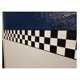 thumbnail image 1 of Borde Rolling Borders Bandera a Cuadros 11.4 cm Borde Negro 4.5 m, 1 of 8
